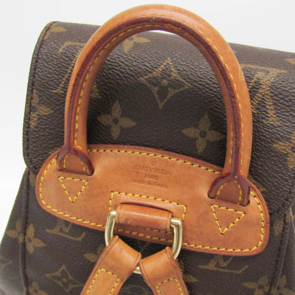 LOUIS VUITTON Brown Monogram Backpack